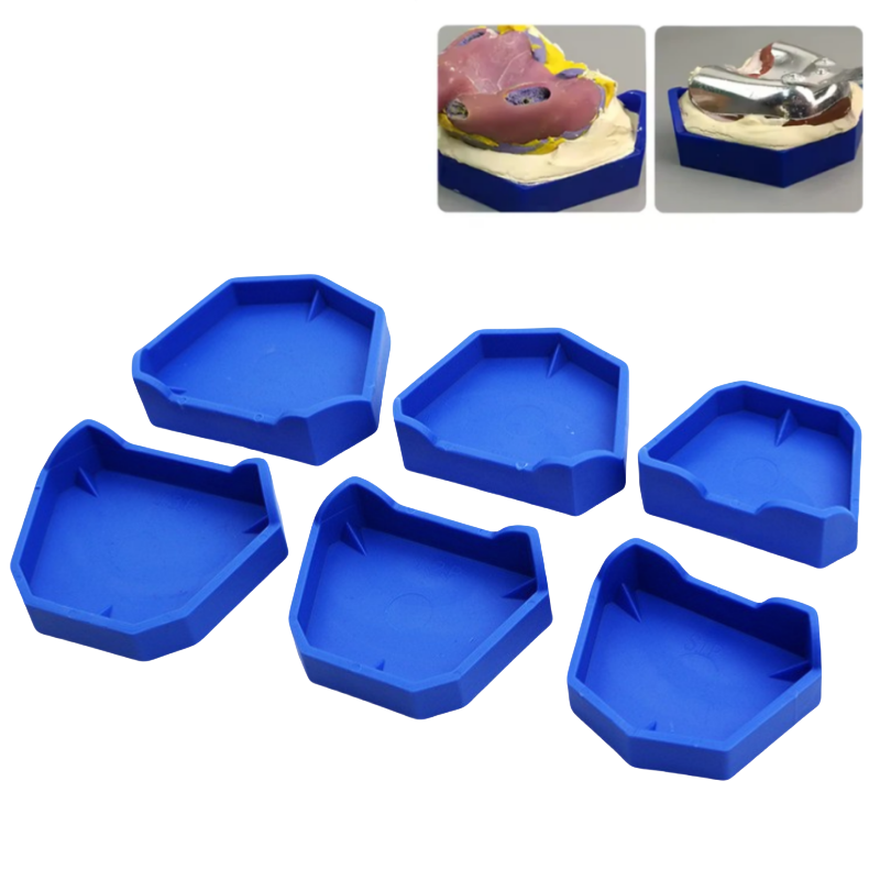 Teeth Whitening Trays - Conjunto de 6 Bases para Modelo