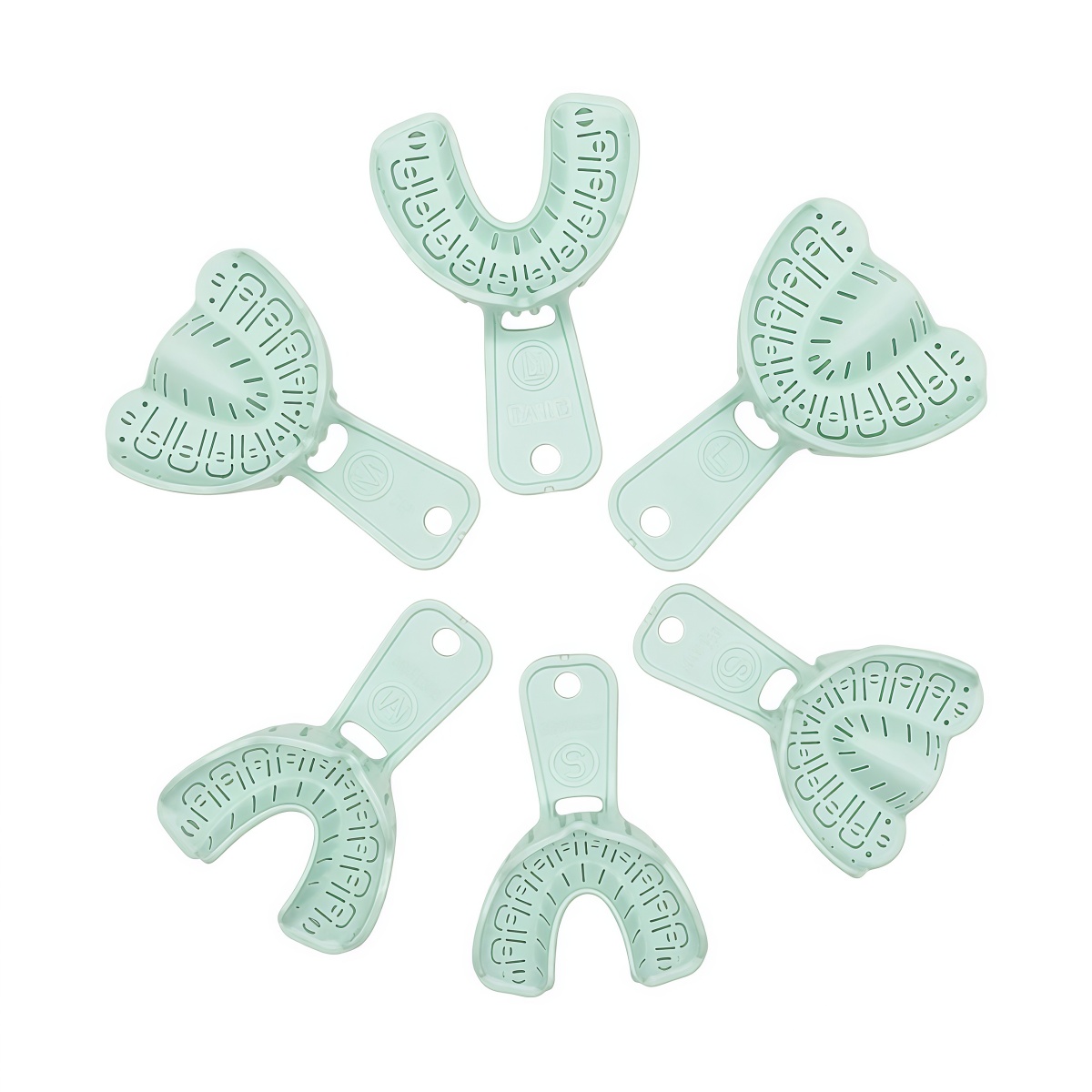 Teeth Whitening Trays - Conjunto de 6 Bandejas para Implante