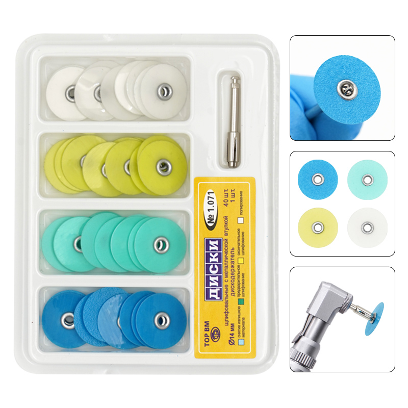 Teeth Whitening Uk - 40 pçs/caixa discos de polimento dental