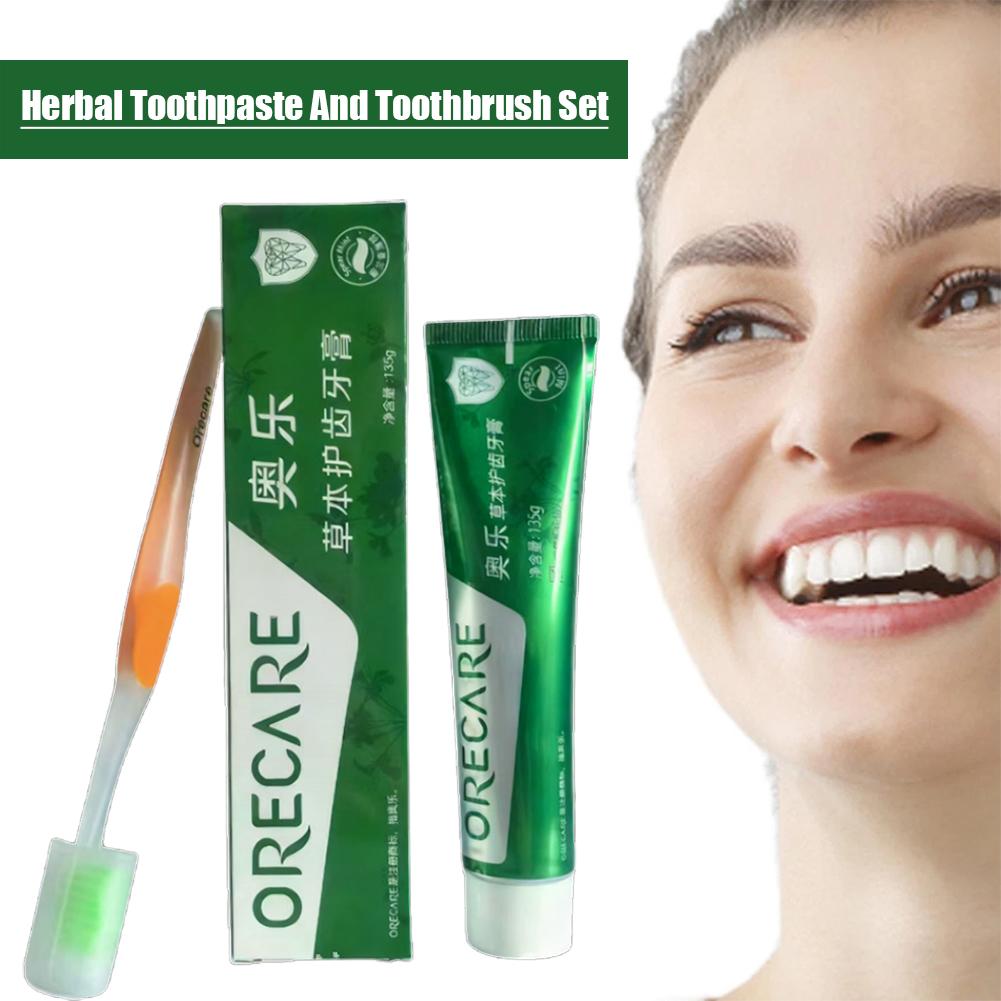 Teeth Whitening Mousse - Pasta de Dente Herbal com Sabor